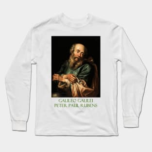 Galileo Galilei (1630) by Peter Paul Rubens Long Sleeve T-Shirt